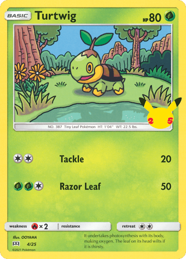 Turtwig — McDonald's Collection 2021 #4