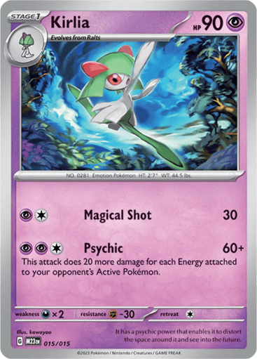 Kirlia — McDonald's Collection 2023 #15