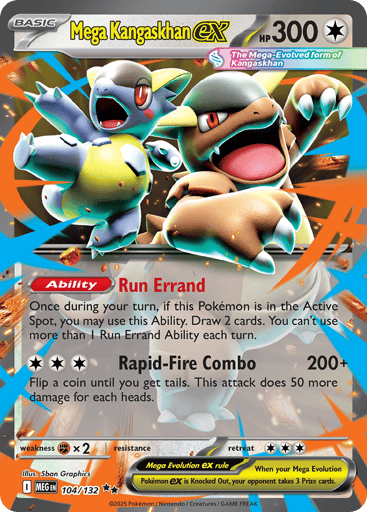 Mega Kangaskhan ex — Mega Evolution #104