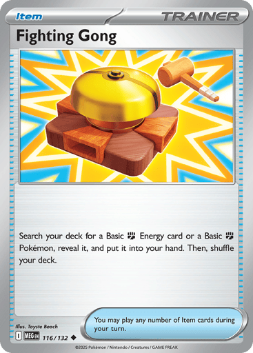 Fighting Gong — Mega Evolution #116