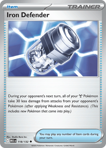 Iron Defender — Mega Evolution #118