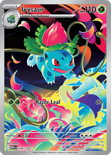 Ivysaur — Mega Evolution #134