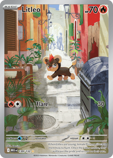 Litleo — Mega Evolution #139