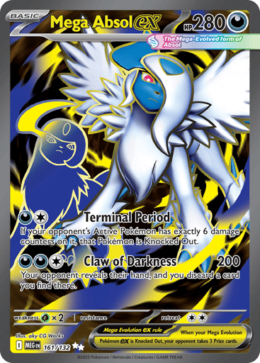 Mega Absol ex — Mega Evolution #161