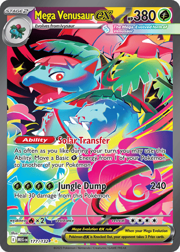 Mega Venusaur ex — Mega Evolution #177