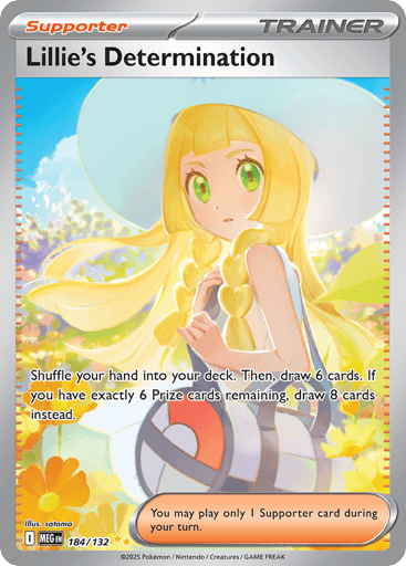 Lillie's Determination — Mega Evolution #184