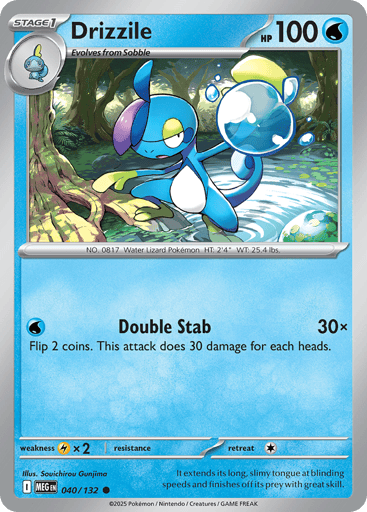 Drizzile — Mega Evolution #40