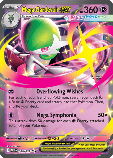 Mega Gardevoir ex — Mega Evolution #60