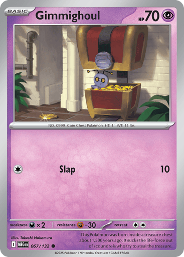Gimmighoul — Mega Evolution #67