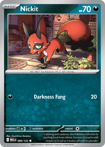Nickit — Mega Evolution #89
