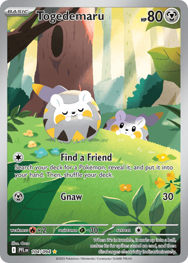 Togedemaru — Phantasmal Flames #104
