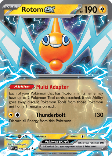 Rotom ex — Phantasmal Flames #29