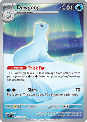 Dewgong — Phantasmal Flames #97
