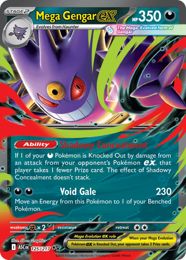 Mega Gengar ex — Ascended Heroes #125
