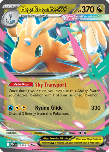 Mega Dragonite ex — Ascended Heroes #152