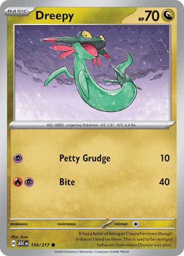 Dreepy — Ascended Heroes #158