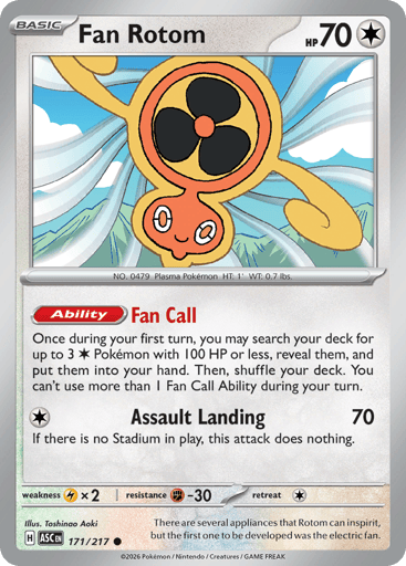 Fan Rotom — Ascended Heroes #171