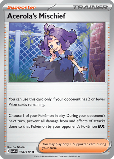 Acerola's Mischief — Ascended Heroes #180