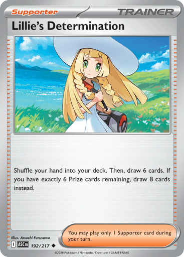 Lillie's Determination — Ascended Heroes #192