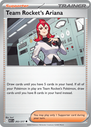 Team Rocket's Ariana — Ascended Heroes #202