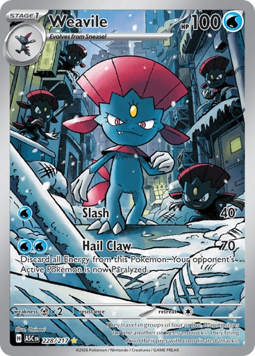 Weavile — Ascended Heroes #228