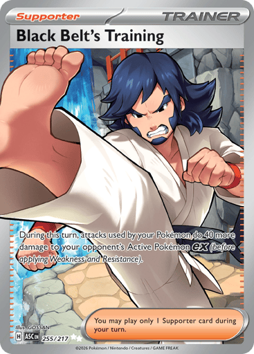 Black Belt's Training — Ascended Heroes #255