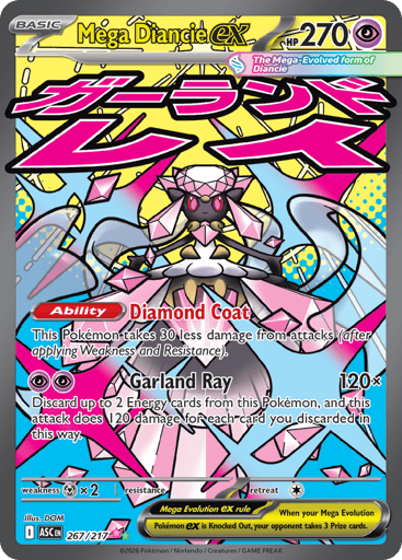 Mega Diancie ex — Ascended Heroes #267