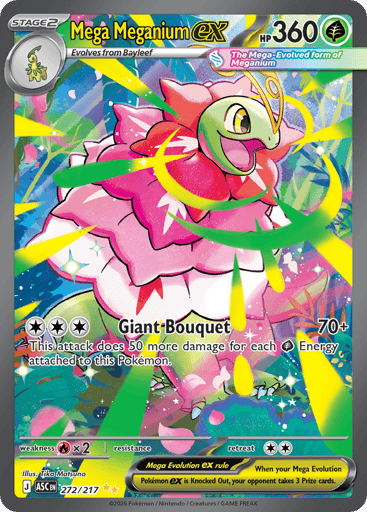 Mega Meganium ex — Ascended Heroes #272