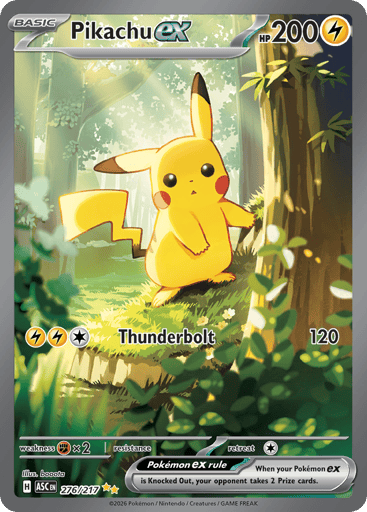Pikachu ex — Ascended Heroes #276