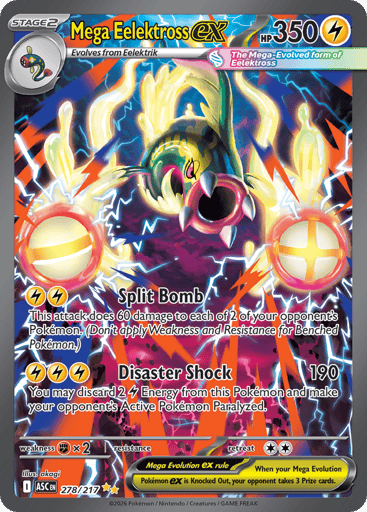 Mega Eelektross ex — Ascended Heroes #278