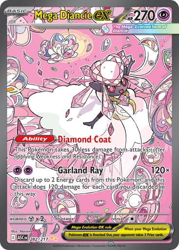 Mega Diancie ex — Ascended Heroes #282