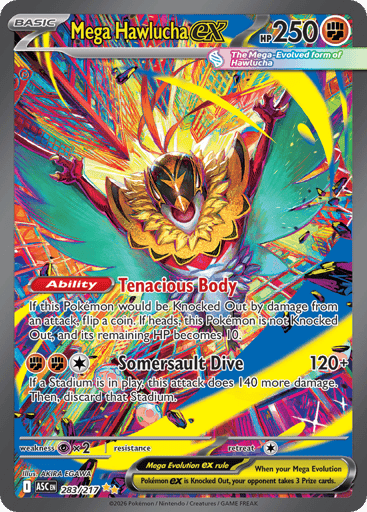 Mega Hawlucha ex — Ascended Heroes #283
