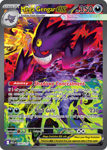 Mega Gengar ex — Ascended Heroes #284