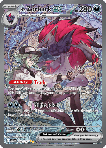 N's Zoroark ex — Ascended Heroes #286