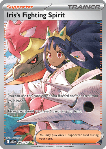 Iris's Fighting Spirit — Ascended Heroes #292