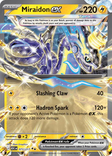 Miraidon ex — Ascended Heroes #73