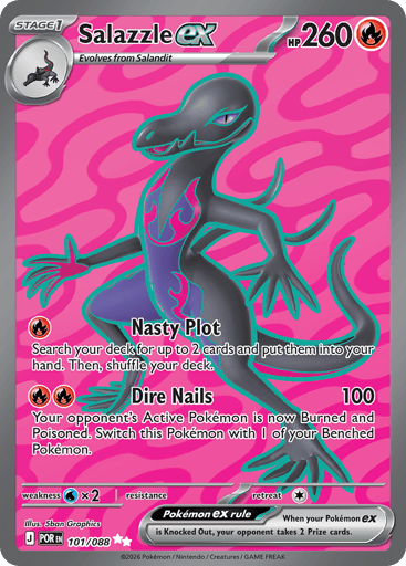 Salazzle ex — Perfect Order #101