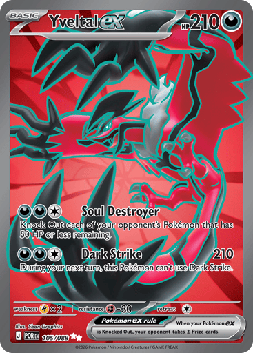 Yveltal ex — Perfect Order #105