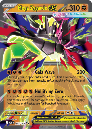 Mega Zygarde ex Price – Perfect Order #104/088 | CardTrack