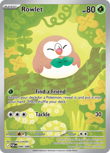 Rowlet — Perfect Order #90