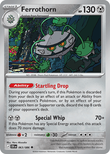 Ferrothorn — Chaos Rising #63