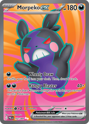Morpeko ex — Pitch Black #102