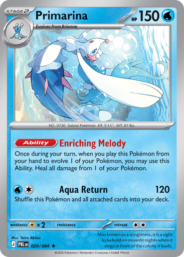 Primarina — Pitch Black #20