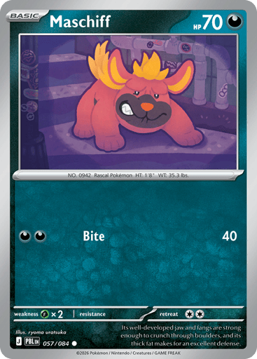 Maschiff — Pitch Black #57