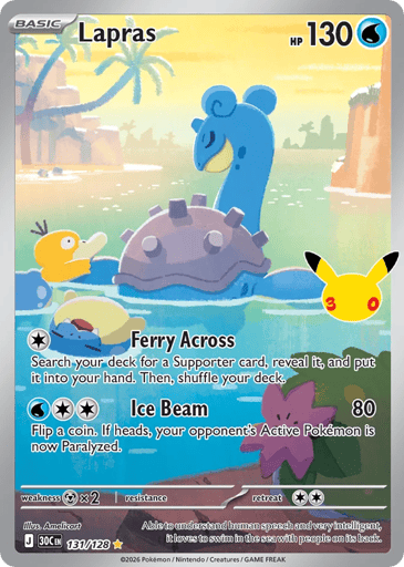 Lapras — 30th Celebration #131