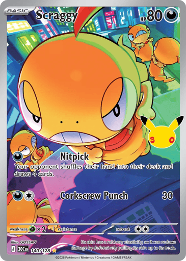 Scraggy — 30th Celebration #140