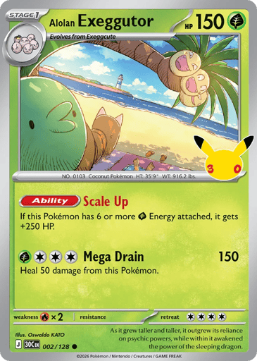 Alolan Exeggutor — 30th Celebration #2