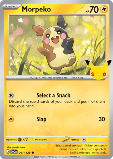 Morpeko — 30th Celebration #61