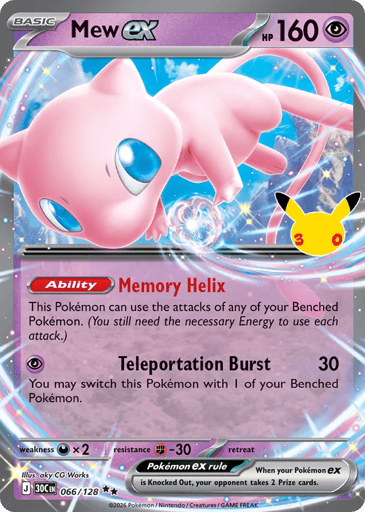 Mew ex — 30th Celebration #66