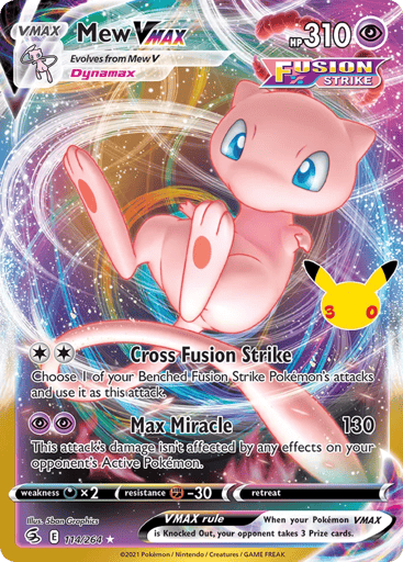 Mew VMAX — 30th Celebration: Classic Collection #114